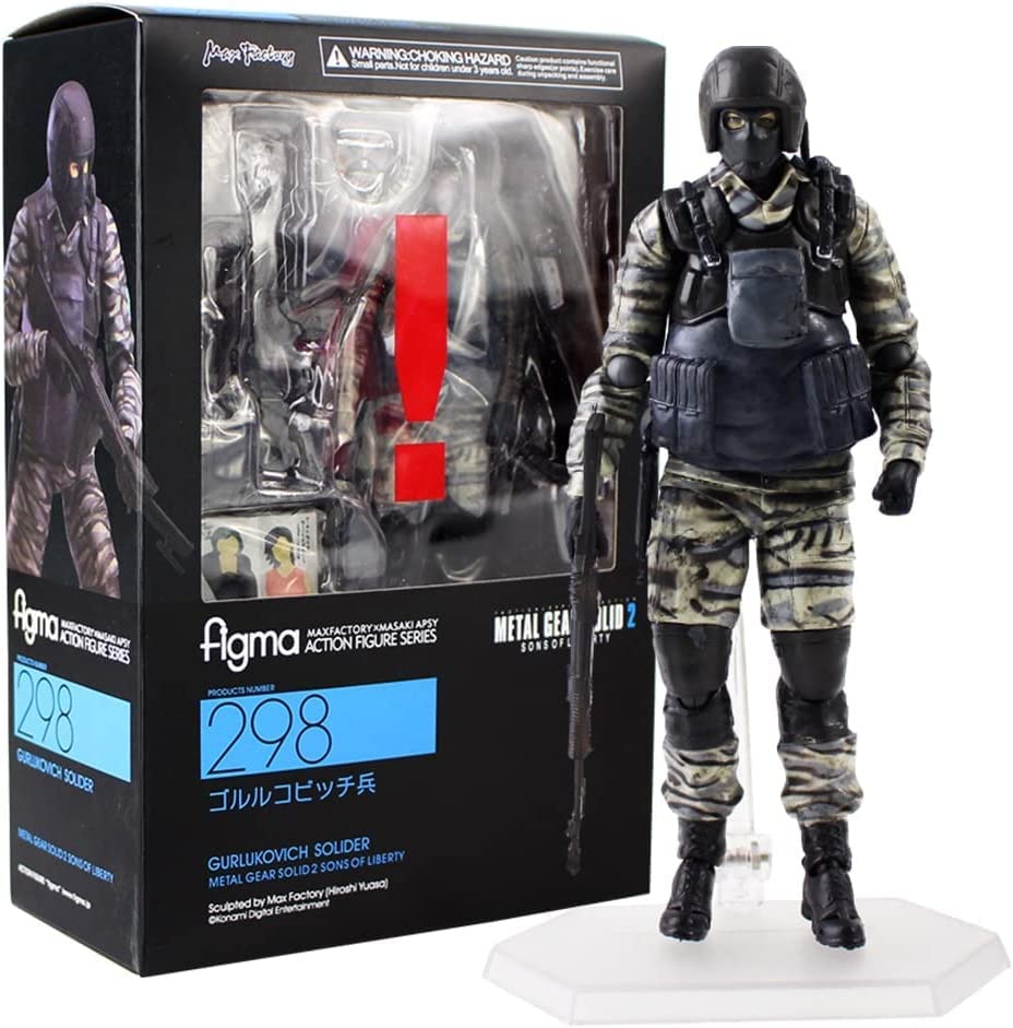 figma 298 ゴルルコビッチ兵 メタルギアソリッド 2 マックスファクトリー 『中古即納』{FIG} figma 298